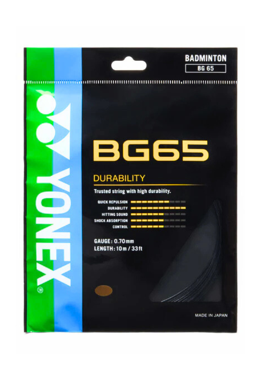 Yonex BG65 Badminton String (Assorted)