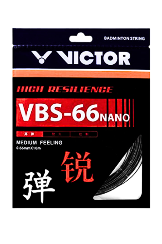 Victor VBS Nano 66 Badminton String(Assorted)