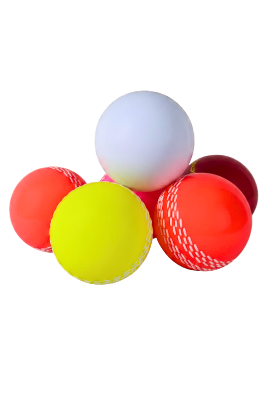 Playcati Synthetic Cricket  Hard Ball -1 Nos (Assorted)