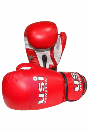 USI Amateur Boxing Gloves (Red, 10oz)
